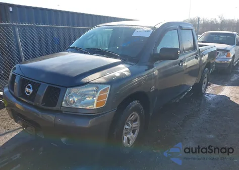 2004 Nissan Titan Xe из США, поврежденный, VIN 1N6AA07A84N566526
